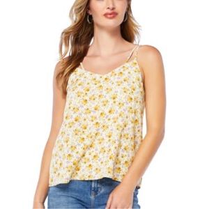 💙 Skies are blue yellow and ivory floral